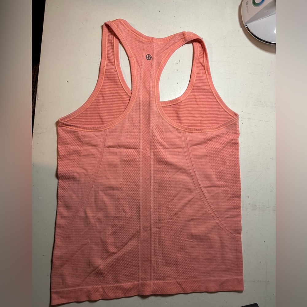 Coral Lululemon Tank Top (Sz 6)